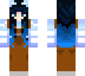 catgirl with dungarees
