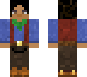 fixed- cowboy with a bun