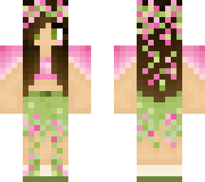 flower fairy girl