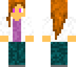 girl brown hair