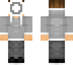 gray mask man