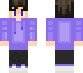 aesthetic purple gamer boy