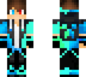 cyan cool boy
