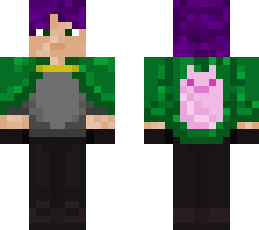 green cloak raven