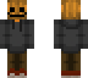the grimly, pumpkin head