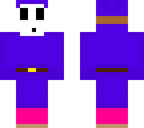 blue shy guy
