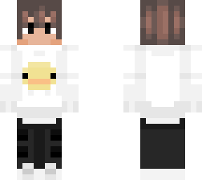 boy with duck sweater