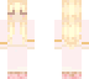 cutie pink blonde hair