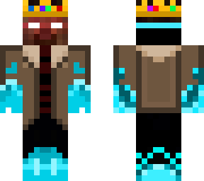 icey cyan herobrine