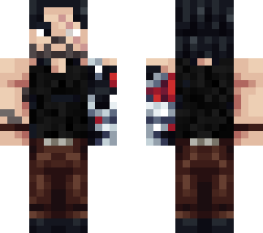 johnny (oc) black tank