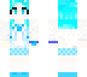mint sky girl