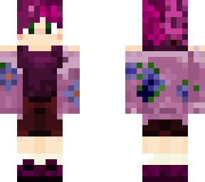 non-binary flower cardigan - darker clothes slim