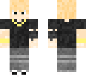 black t-shirt guy, golden chain, golden watch