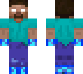 herobrine weilding lightning