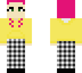 pink and yellow