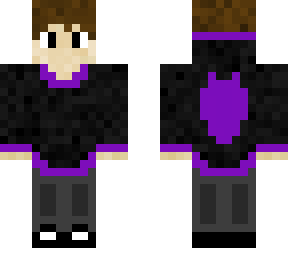 purple hoodie