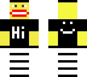 big lipped yellow boy