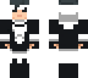 black suit mark