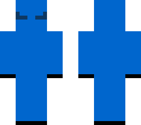 blue nano tech suit