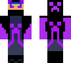 purple&black creeper