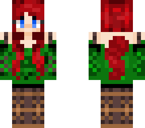 red haired squirrel girl