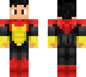 red invincible (fixed version) | Minecraft Skin