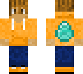 shyclowngaming orange hoodie 4