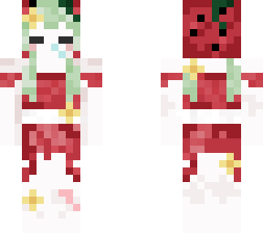 strawberry head oc by maiomariomaria