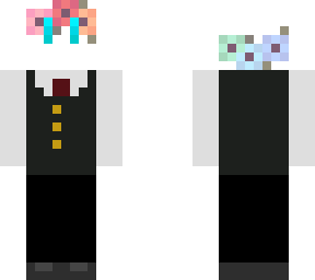 white blob with flowers