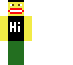 yellow big lipped boy