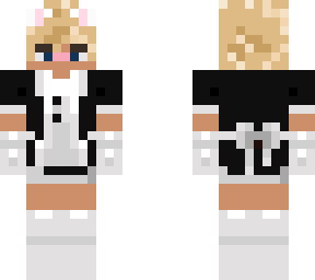 ~maid femboy cat blonde~