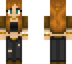 (new) red haired girl [leather jacket]