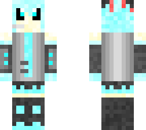 Hatsune Miku Minecraft Skin