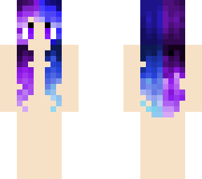 purple and blue