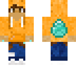 shyclowngaming orange hoodie 6