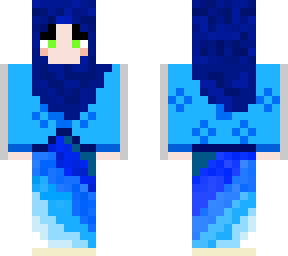 baju raya blue theme