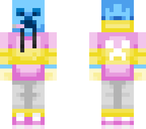 easter beech! (pink and yellow variant)