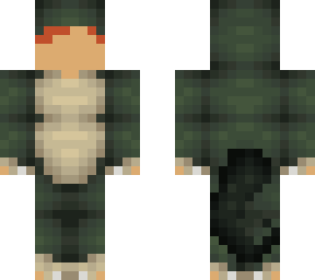 lizard guy onesie