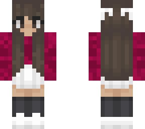 burgandy brunette