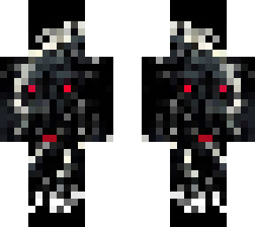 glitched panther skin