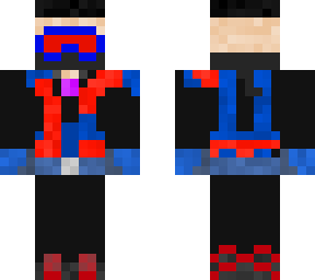 red n' blue (oc)