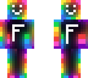 four faced rambow skin