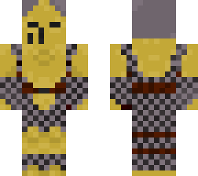 golden chainmail knight
