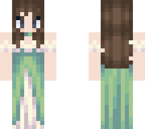 green/white dress - sunbun oc