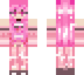 pink flower girl