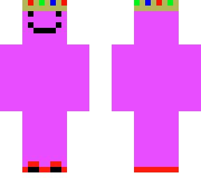pink king blob