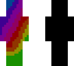 rainbow skin