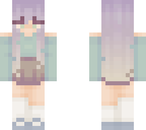 . purple honey. (another very bad ombre hair skin lol)