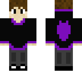 black and purple