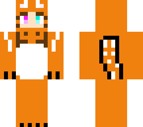 human in a tigger outfit